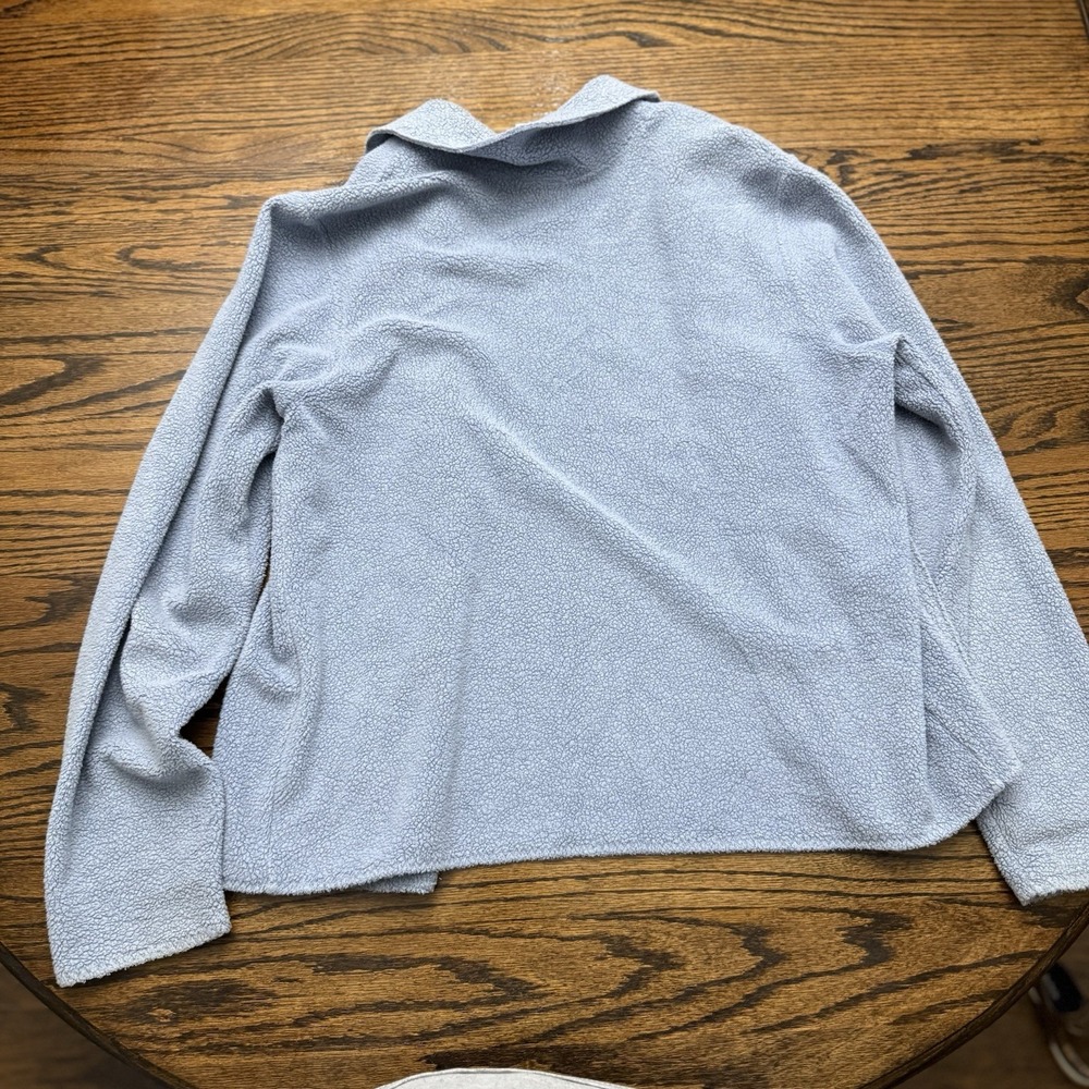 L.L. Bean Women's Light Blue Cardigan Sweater Vintage Size Medium - Picture 4 of 4